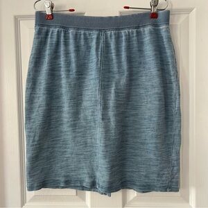 C&C California Light Blue Knit Skirt